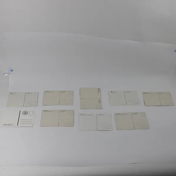 Lot of 9 Vintage South America Topographical Postcards