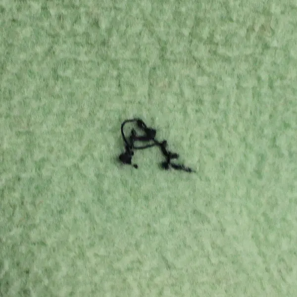 Unbranded Light Green Multi Patterned Rectangle Throw Blanket 67" x 76" FLAWED