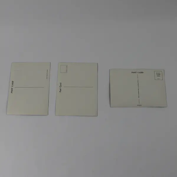 Lot of 3 Vintage Fish and Ship Nautical Lenticular Postcards