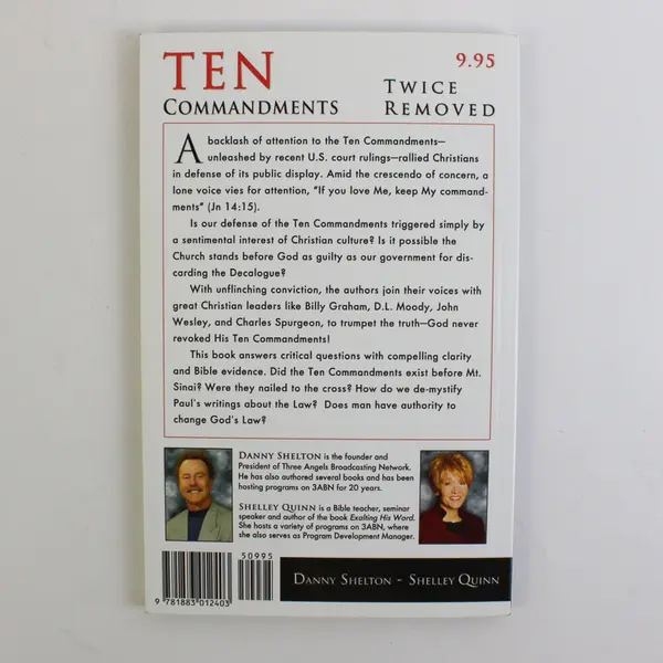 Ten Commandments Twice Removed Danny Shelton & Shelley Quinn 2005 Paperback Good