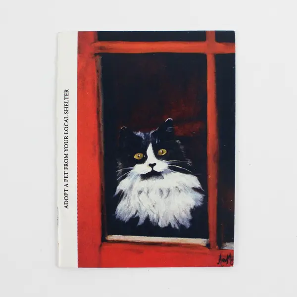 Lot of 4 North Shore Animal League Postcard Booklets 22 Cards Total