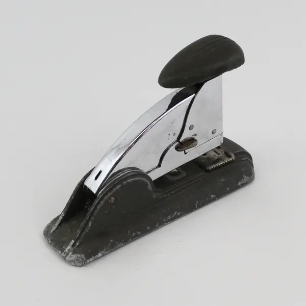 Vintage 1940s Swingline Speed Stapler #3 Gray Made in Long Island NY 