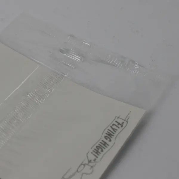 VTG 1984 Hallmark Send A Sticker Postcard Flying High Airplane-Themed