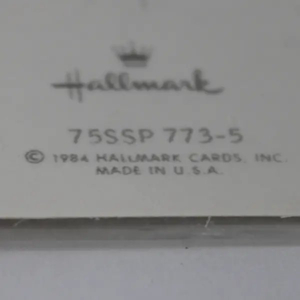 VTG 1984 Hallmark Send A Sticker Postcard Flying High Airplane-Themed