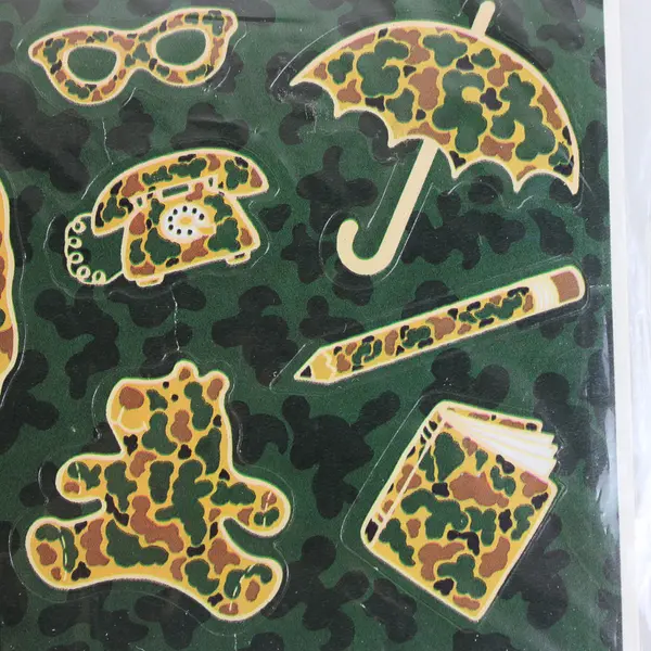 VTG 1984 Hallmark Send A Sticker Postcard Cammy Chameleon