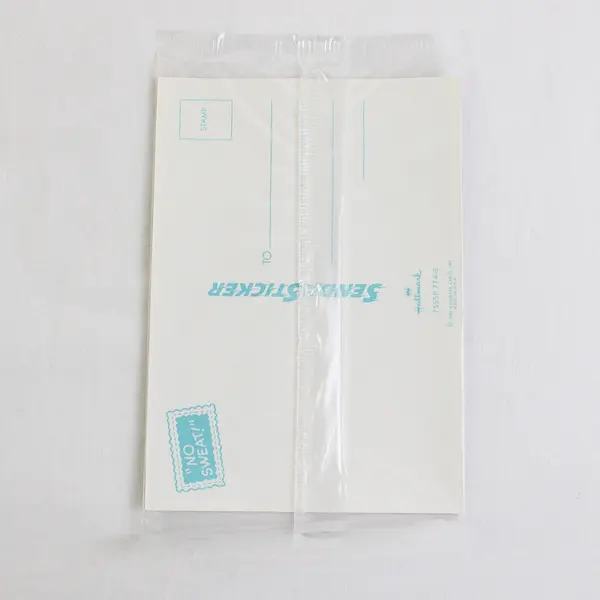 VTG 1984 Hallmark Send A Sticker Postcard No Sweat