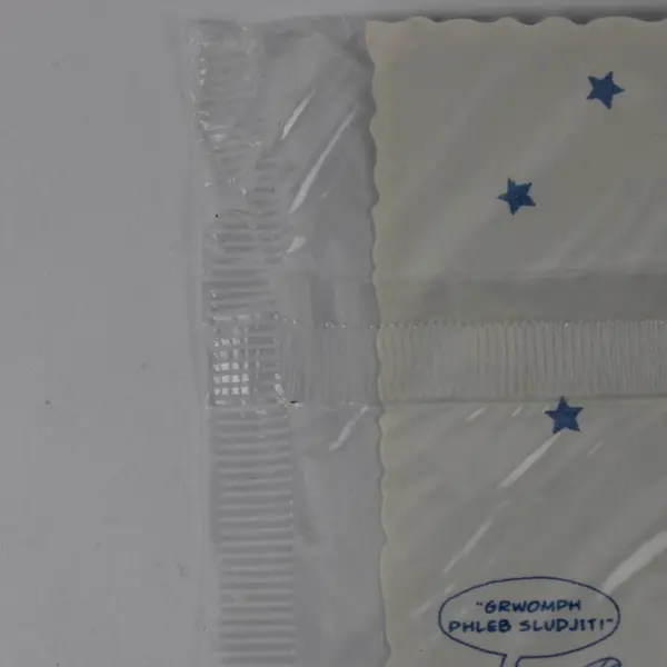 VTG 1984 Hallmark Send A Sticker Postcard Alien-Themed