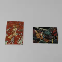 Lot of 2 VTG 1992 Go-Card Danish Martin Nielsen Illustrated Postcards UNPOSTED