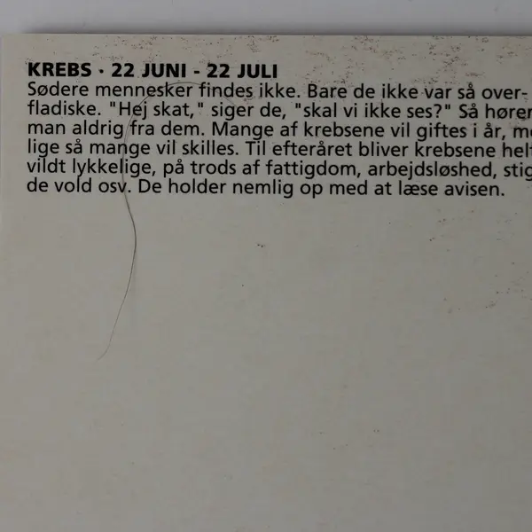 Lot of 2 VTG 1992 Go-Card Danish Martin Nielsen Illustrated Postcards UNPOSTED