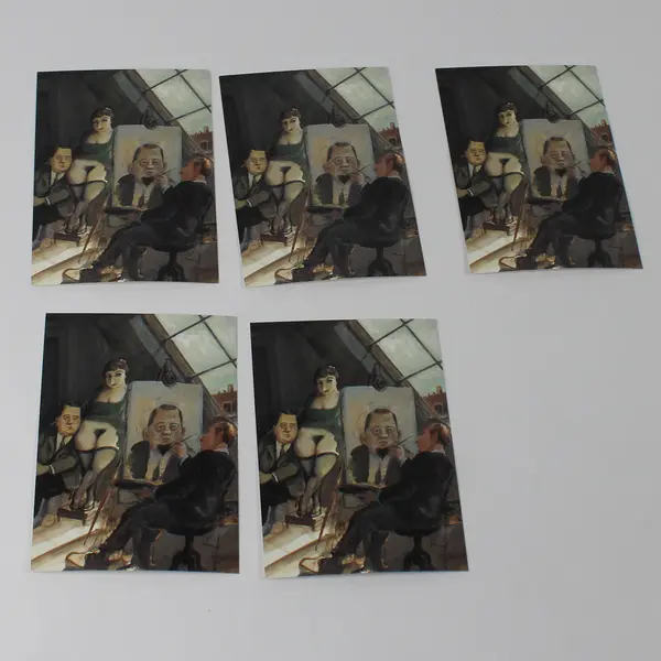 Lot of 5 Inkognito Engagement Picture by Rudi Hurzlmeier Postcards UNPOSTED