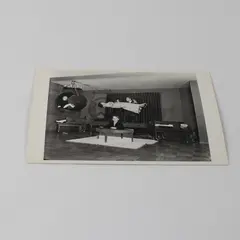 VTG Fotofolio Louisville KY Magician Baron Lavelle and Family Postcard UNPOSTED