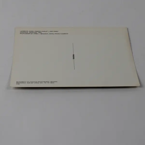 VTG Fotofolio Louisville KY Magician Baron Lavelle and Family Postcard UNPOSTED