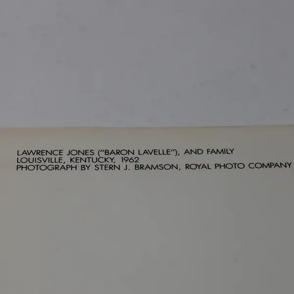 VTG Fotofolio Louisville KY Magician Baron Lavelle and Family Postcard UNPOSTED