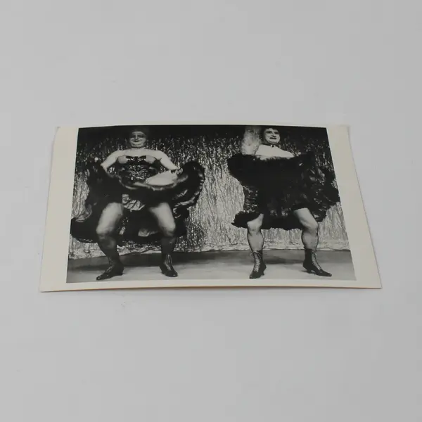 VTG Fotofolio Lisette Model Female Impersonators Postcard UNPOSTED