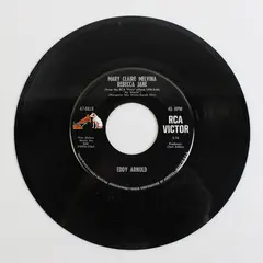 Eddy Arnold 45 The Last Word In Lonesome Is Me /Mary Claire Melvina Rebecca Jane
