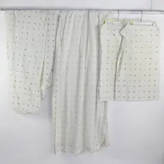 Lot Of 4 JC Penny White/Blue Bed Set (2 Pillowcases, 1 Flat 1 Fitted) Queen/Full