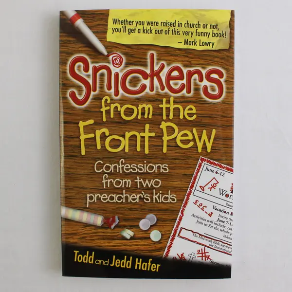 Snickers from the Front Pew by Todd & Jedd Hafer 2000 PB Two Preacher's Kids