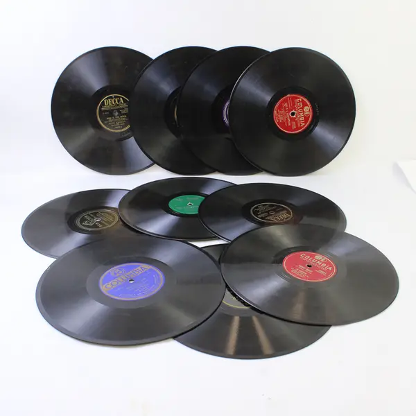 Lot of 10 Vinyl 10" Records LPs Party Decorations Crafts DIY Repurposing