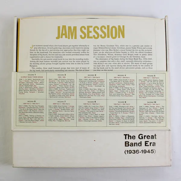 The Great Band Era 1936-1945 10 LP Box Set Original Recordings RCA RD-25K