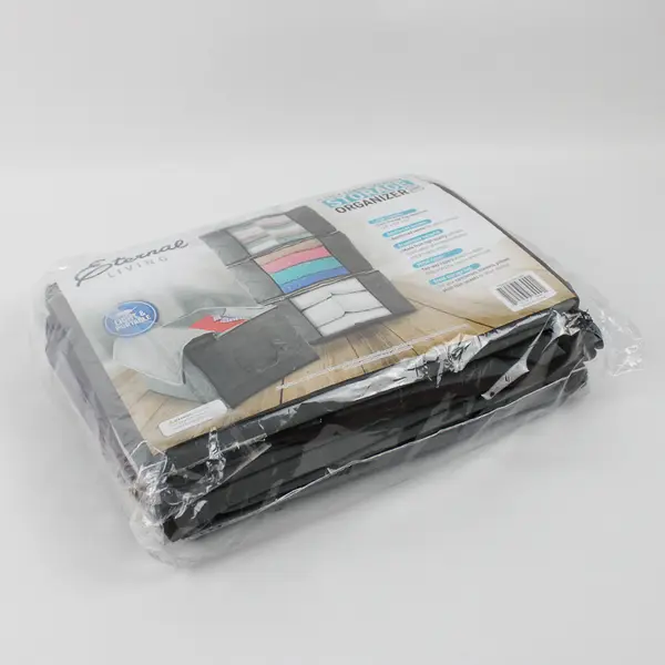 Eternal Living Gray 4 Pack Large Capacity Storage Organizer Two Zipper