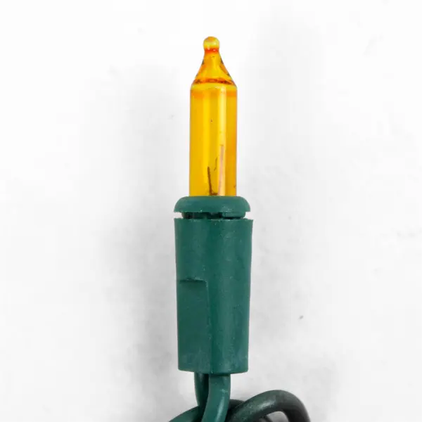 Lot of 2 String Multicolor Christmas Lights Green Cord FLAWED