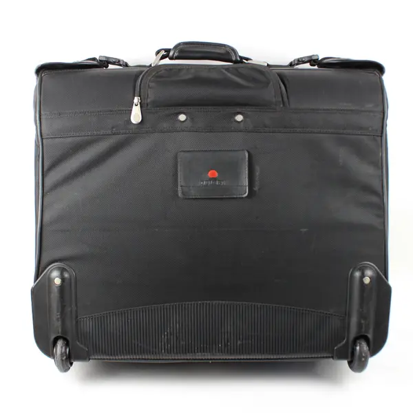 DELSEY Carryon Trolley Garment Bag with Spinner Wheels, Black, 21 Inch