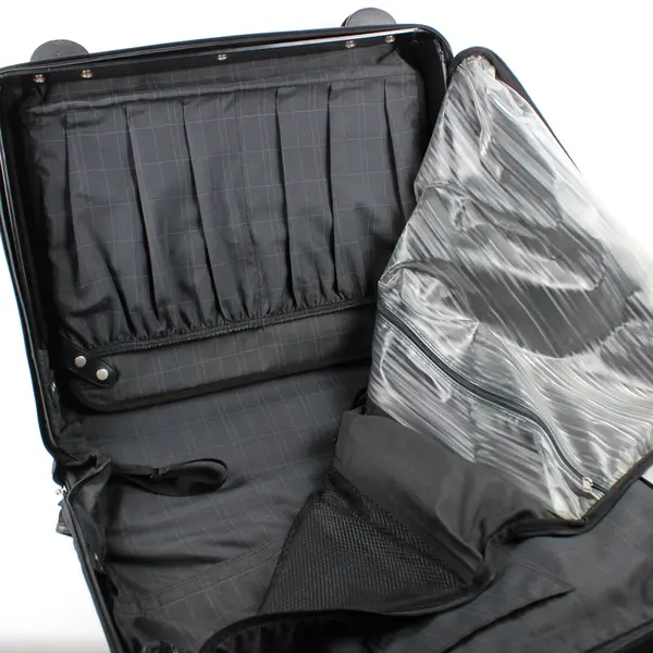 DELSEY Carryon Trolley Garment Bag with Spinner Wheels, Black, 21 Inch