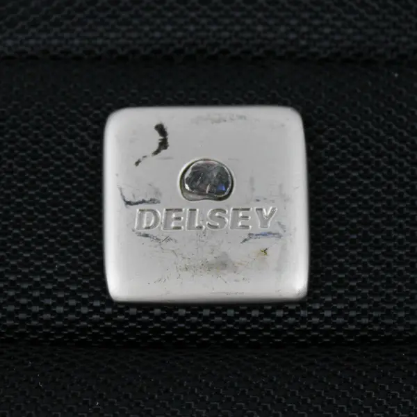 DELSEY Carryon Trolley Garment Bag with Spinner Wheels, Black, 21 Inch