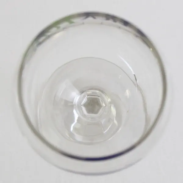  Unbranded Clear Glass "Duck Pond Cellars" Wine Glass 7" Tall