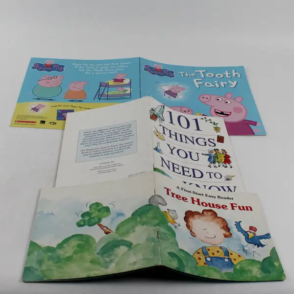 Lot of 3 Children's Early Reader Books 2 Scholastic 1 Fresh Start Easy Reader PB