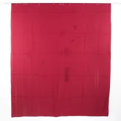 Unbranded Solid Burgundy Color Fabric Tablecloth 101" x 60" Flawed Crafts Fabric