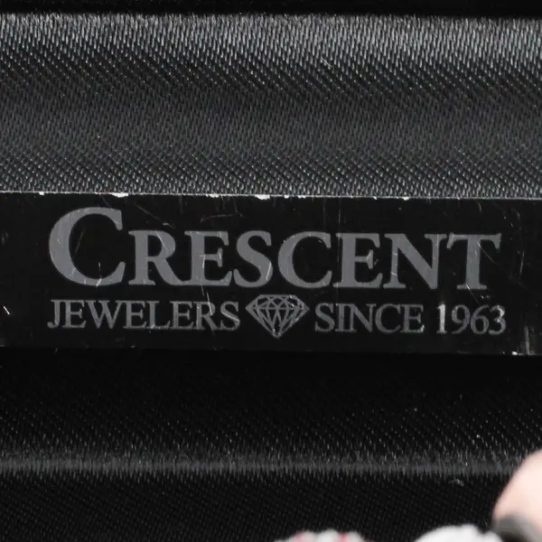 Crescent Jewelers Pink and Silver-Tone Beaded Charm Bracelet