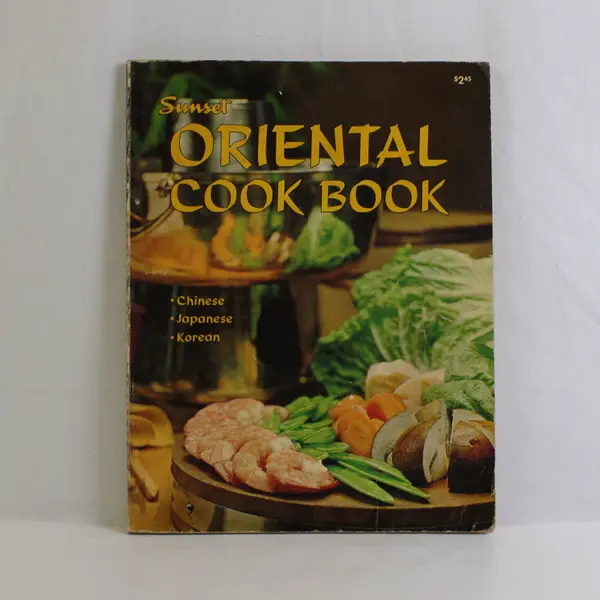 Vintage Sunset Oriental Cook Book Various Authors 14th Printing 1977 Paperback