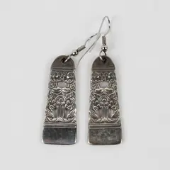 Upcycled Vintage Oneida Coronations Silverware Earrings