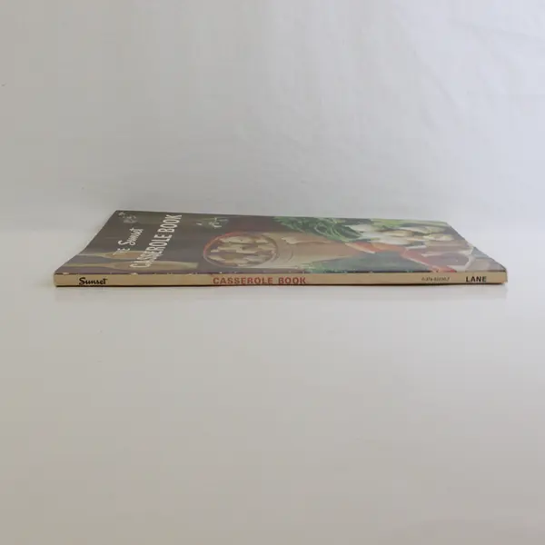 Vintage The Sunset Casserole Book 1977 Paperback Illustrated Cookbook