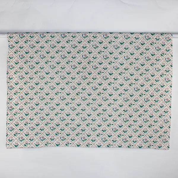 Unbranded Multicolor Floral Pattern Fabric Tablecloth 49.5" x 51"
