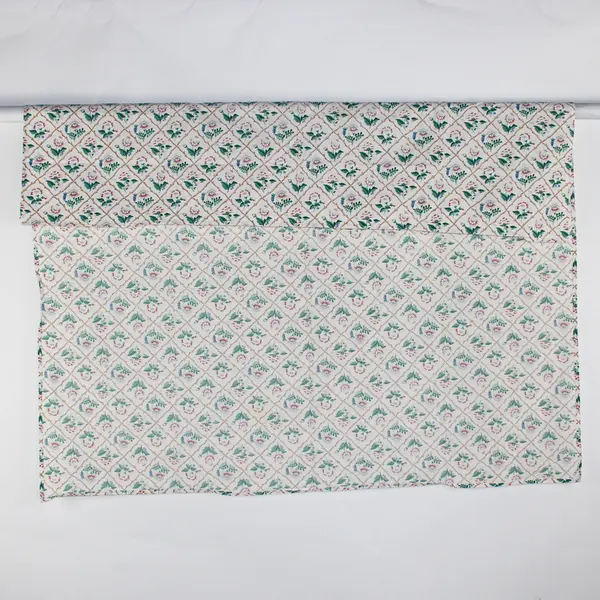 Unbranded Multicolor Floral Pattern Fabric Tablecloth 49.5" x 51"