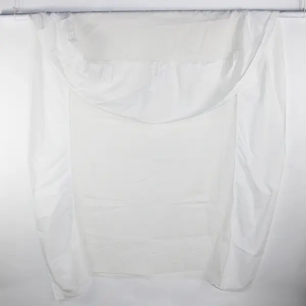 Lot Of 2 Mainstays Home Solid White Color Twin Sized Bed Skirts Cotton/Polyester