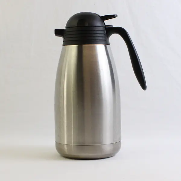 Unbranded Stainless Steel Vacuum Insulated Carafe Beverage Pitcher 11.5" Tall