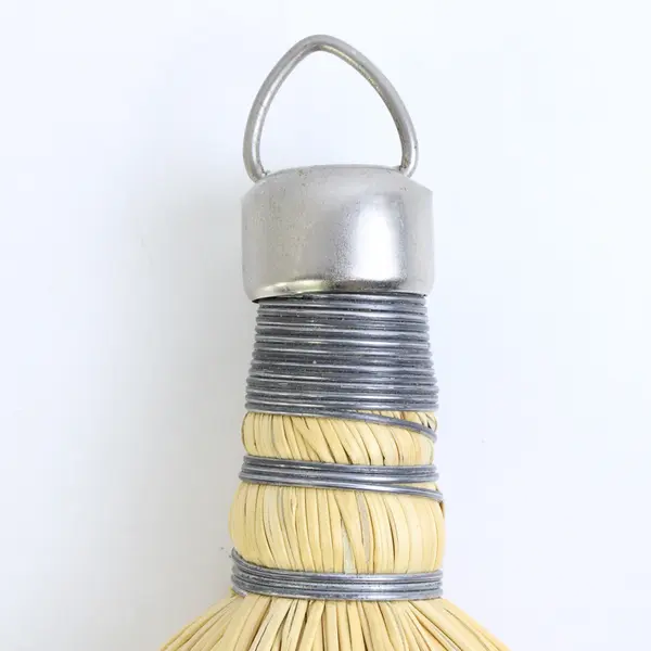 Corn Whisk Broom Head Metal Loop