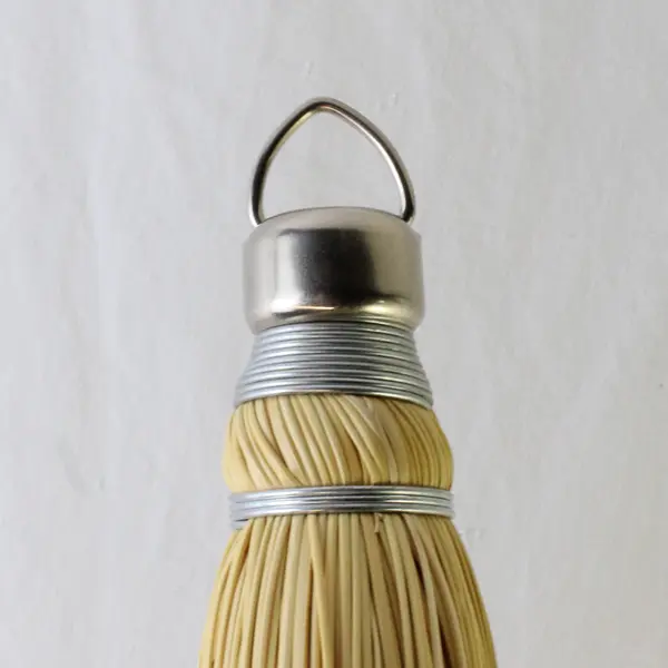 Corn Whisk Broom Head Metal Loop