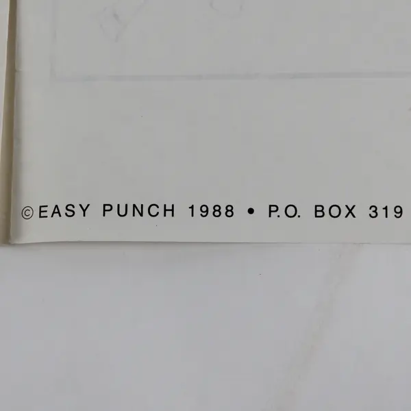 Best Friends Color Coded Iron-On Transfer Patterns for Easy Punch Machine 1988 