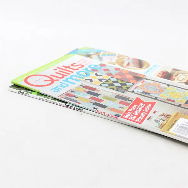 Lot of 2 Quilts And More Magazines Fall 2016 Spring 2020 Good Condition