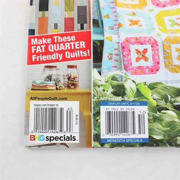 Lot of 2 Quilts And More Magazines Fall 2016 Spring 2020 Good Condition