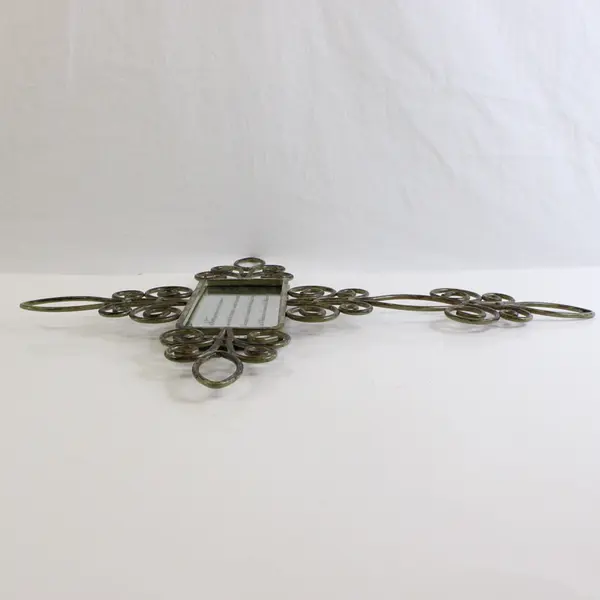 Dicksons Large Metal Distressed Wall Cross Serenity Prayer on Mirror