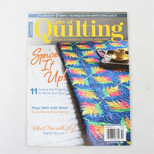 Fons & Porter's Love of Quilting Magazine September/October 2021 Issue 