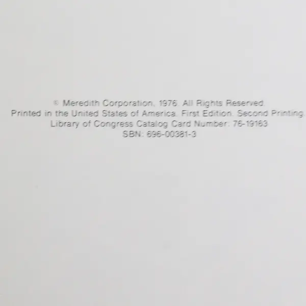 Better Homes & Gardens Creative Crafts and Stitchery 1976 Hardcover Dust Jacket