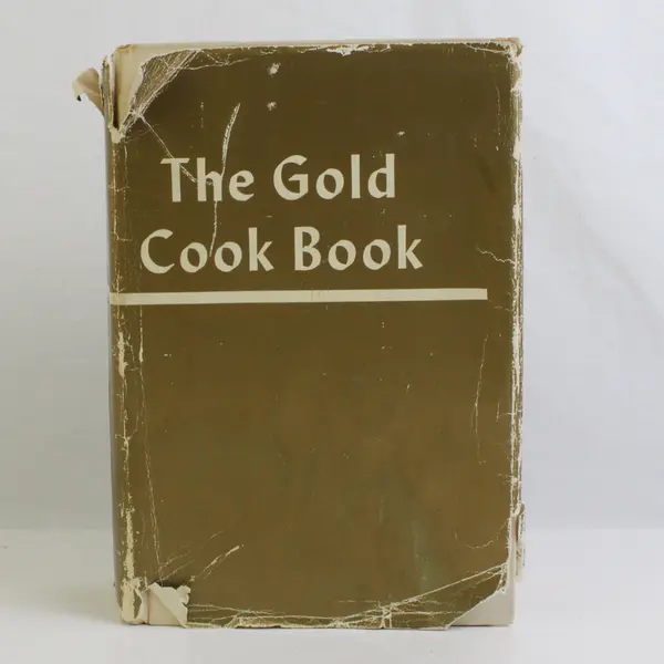 Vintage The Gold Cook Book Louis P De Gouy Enlarged & Revised 1960 Hardcover DJ
