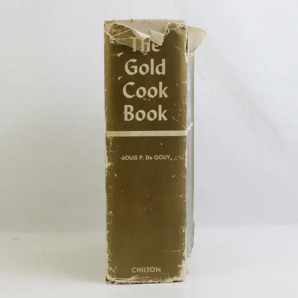 Vintage The Gold Cook Book Louis P De Gouy Enlarged & Revised 1960 Hardcover DJ