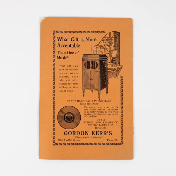Boulder Musical Society Third Season 1923-24 Program University Of Colorado